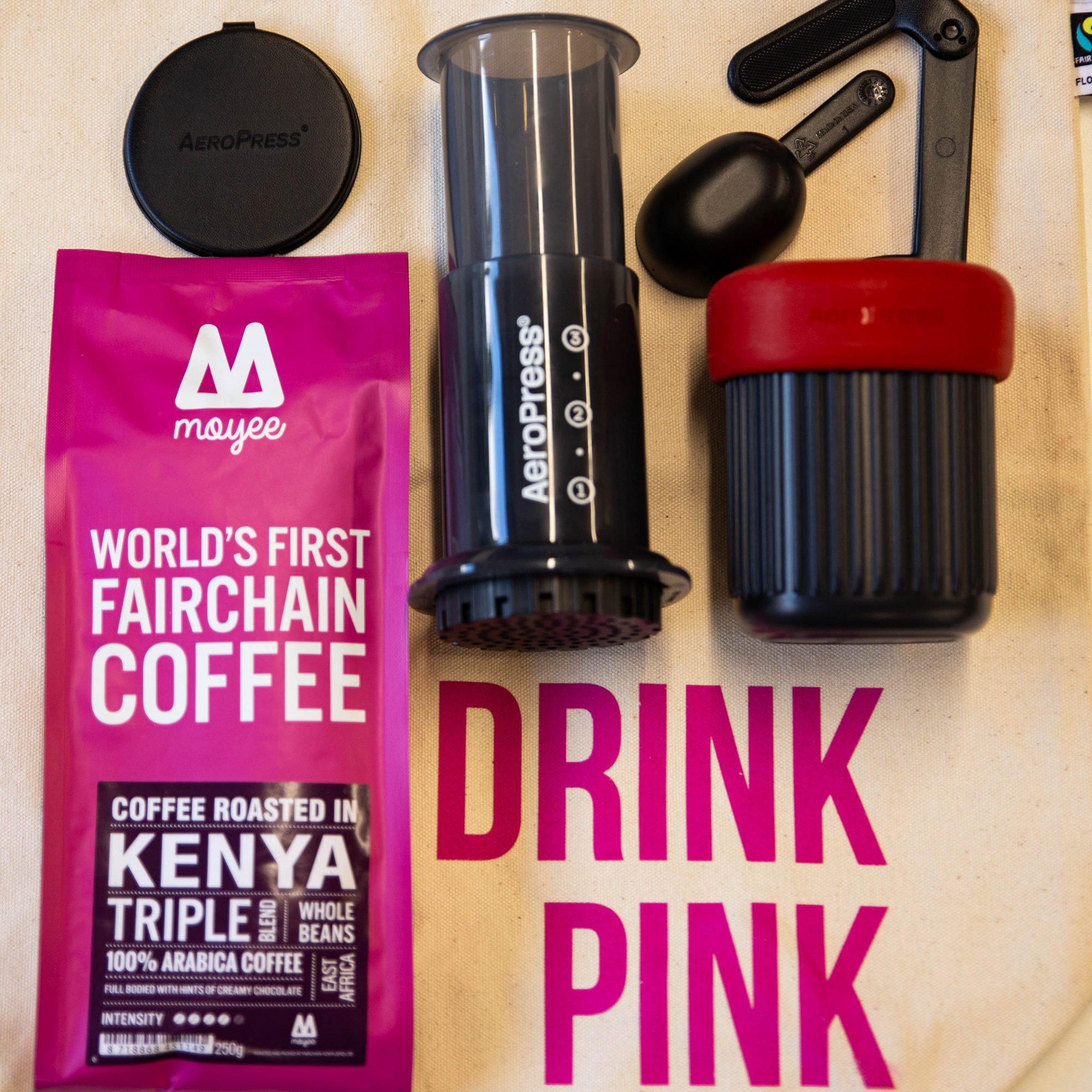 Aeropress Go Coffee Maker + 1 Blend