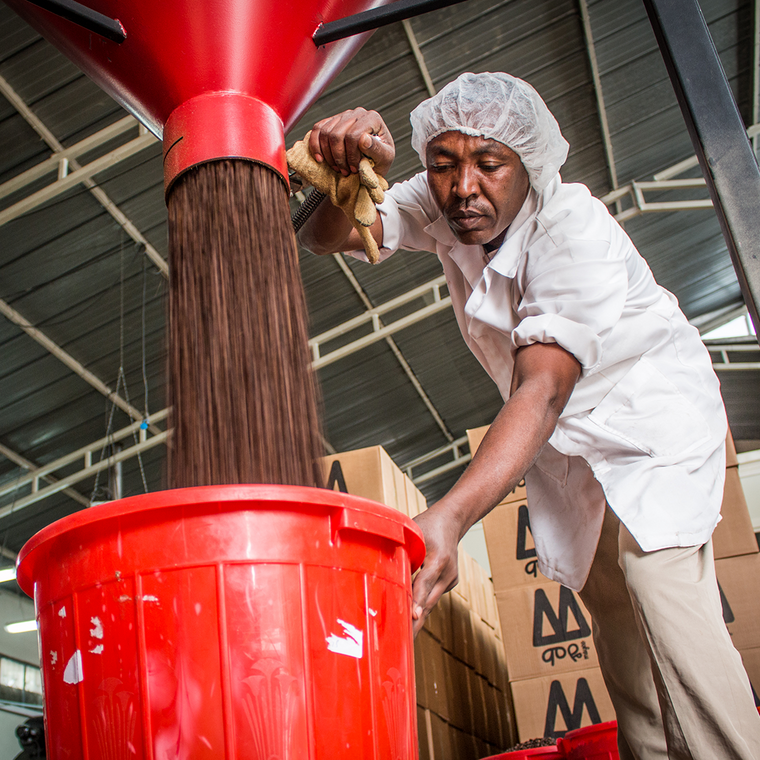 Ethiopian coffee roaster