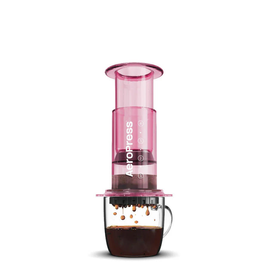 AeroPress Coffee Maker - Clear & Colours