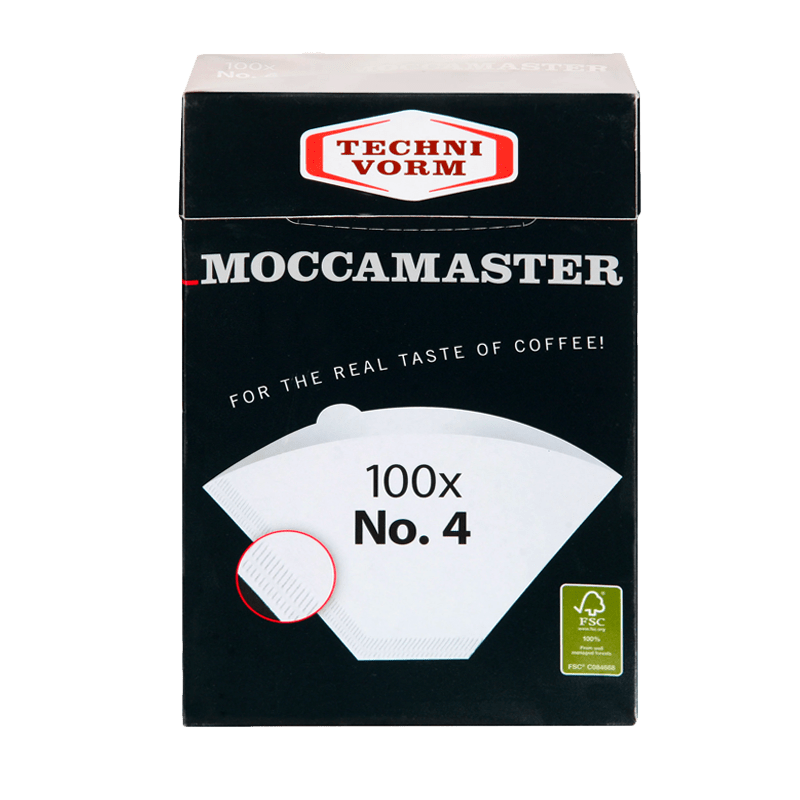 Moccamaster Filter Papers No. 4 Brewing Equipment Moyee Coffee 