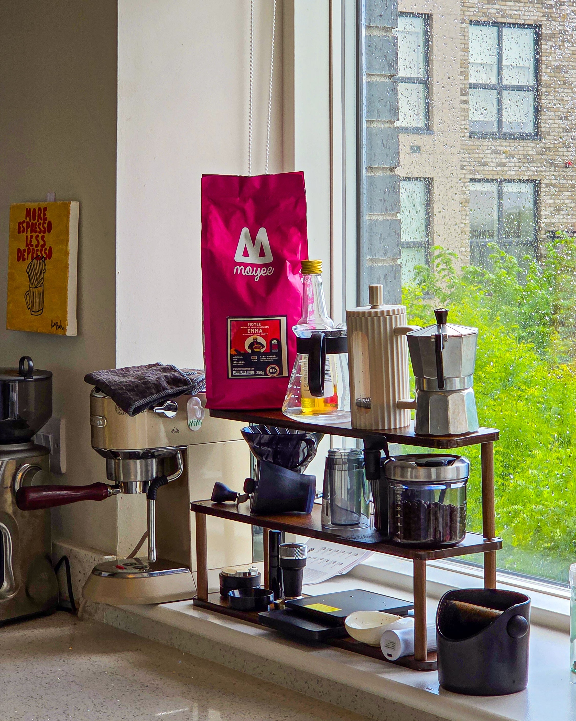 Moyee coffee detail image for the community campaign
